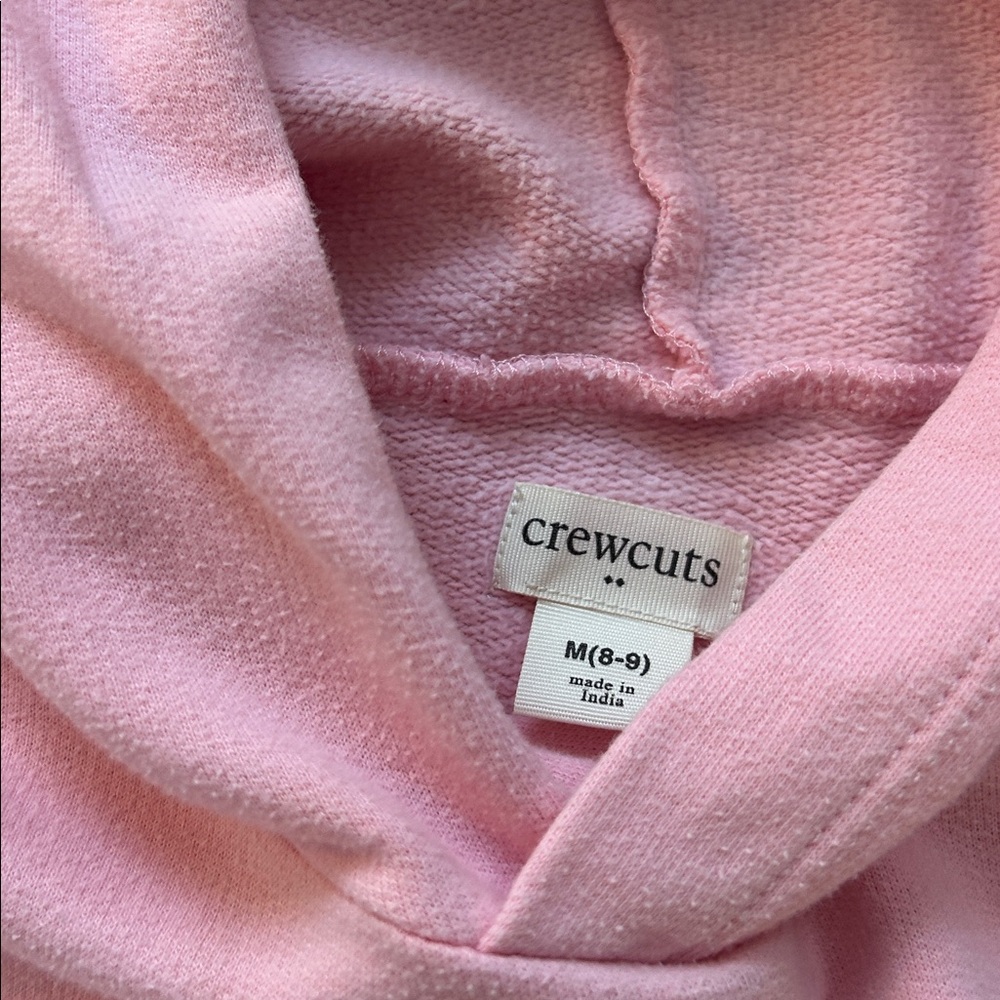 Crewcuts Pink Hooded Sweater with Crab Design - Picture 3 of 4